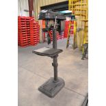 Delta 17 in. Floor Standing Drill Press, S/N: 37-8354; with 12 in. x 17 in. Work Table, Jacobs 14N