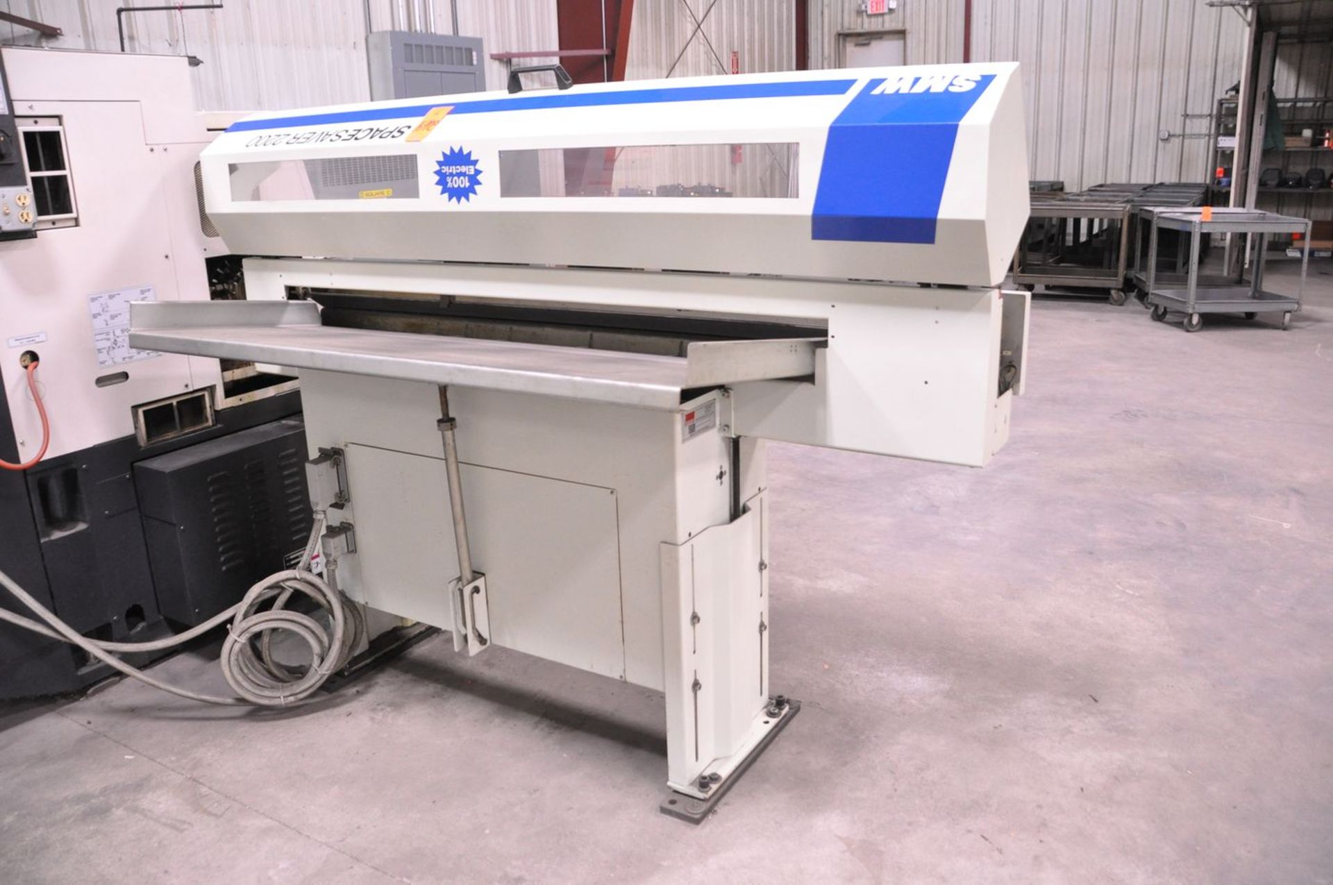 SMW Systems Spacesaver 2200 Bar Feed, S/N: 16-1023/04/2007 (2007); - Image 4 of 6