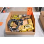 Lot - (2) DeWalt 3/8 in. Model DW100 Electric Drills, in (1) Box