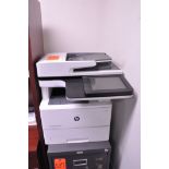 HP LaserJet Managed MFP-M527M Monochrome Multi-Function Laser Printer, with Microwave