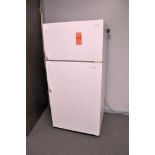 Lot - Frigidaire 13 Cu. ft. Model FRT13CRHW0 Refrigerator Freezer, Bunn Coffee Maker and GE