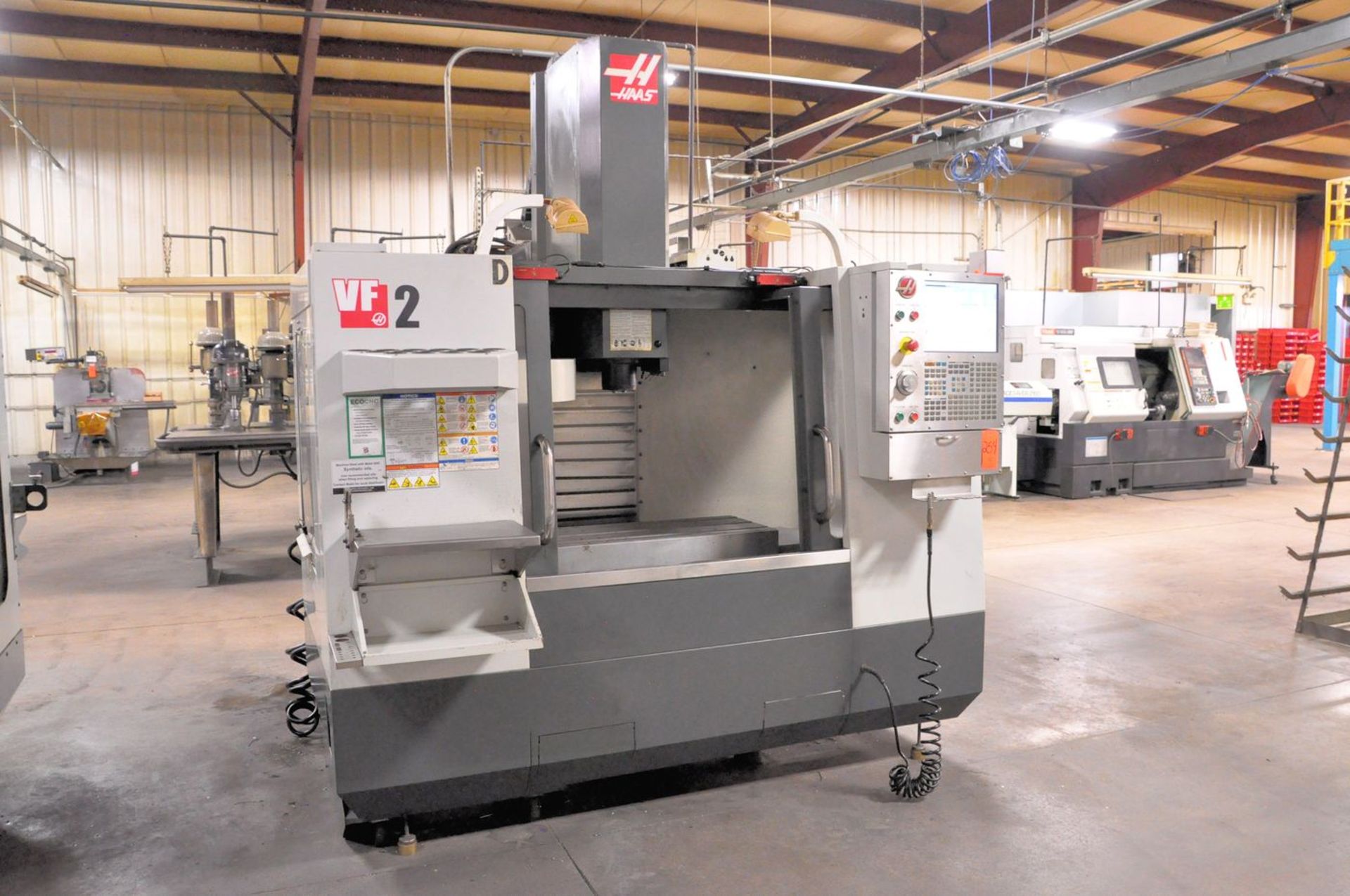 Haas Model VF-2 CNC Vertical Machining Center, S/N: 1089147 (2011); with 20-Position Automatic - Image 2 of 8