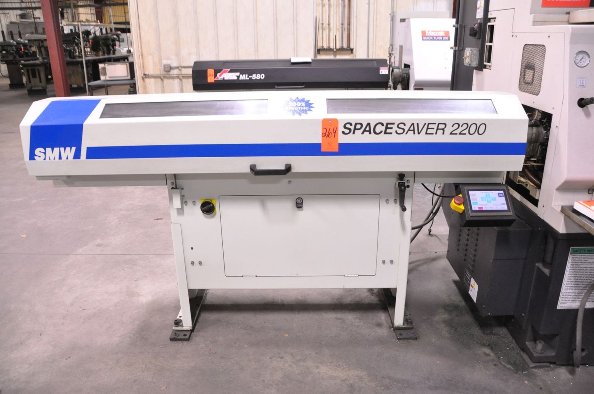 SMW Systems Spacesaver 2200 Bar Feed, S/N: 16-1023/04/2007 (2007);