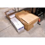 Lot - Padded Mailers, Uline Laser Labels, 8-1/2 in. x 11 in. Copy Paper and 11 in. x 17 in. Copy
