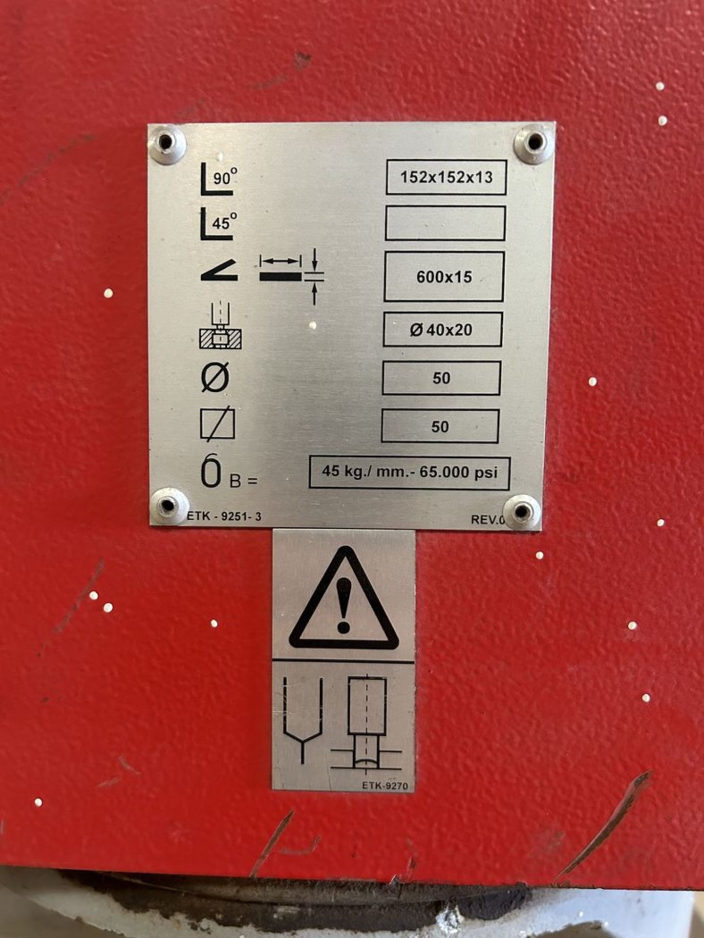 Davi 4-Roll 1-5/8 in. x 122 in. Model MCB 130 Hydraulic CNC Plate Bending Roll, S/N: 22240151 (New - Image 13 of 23