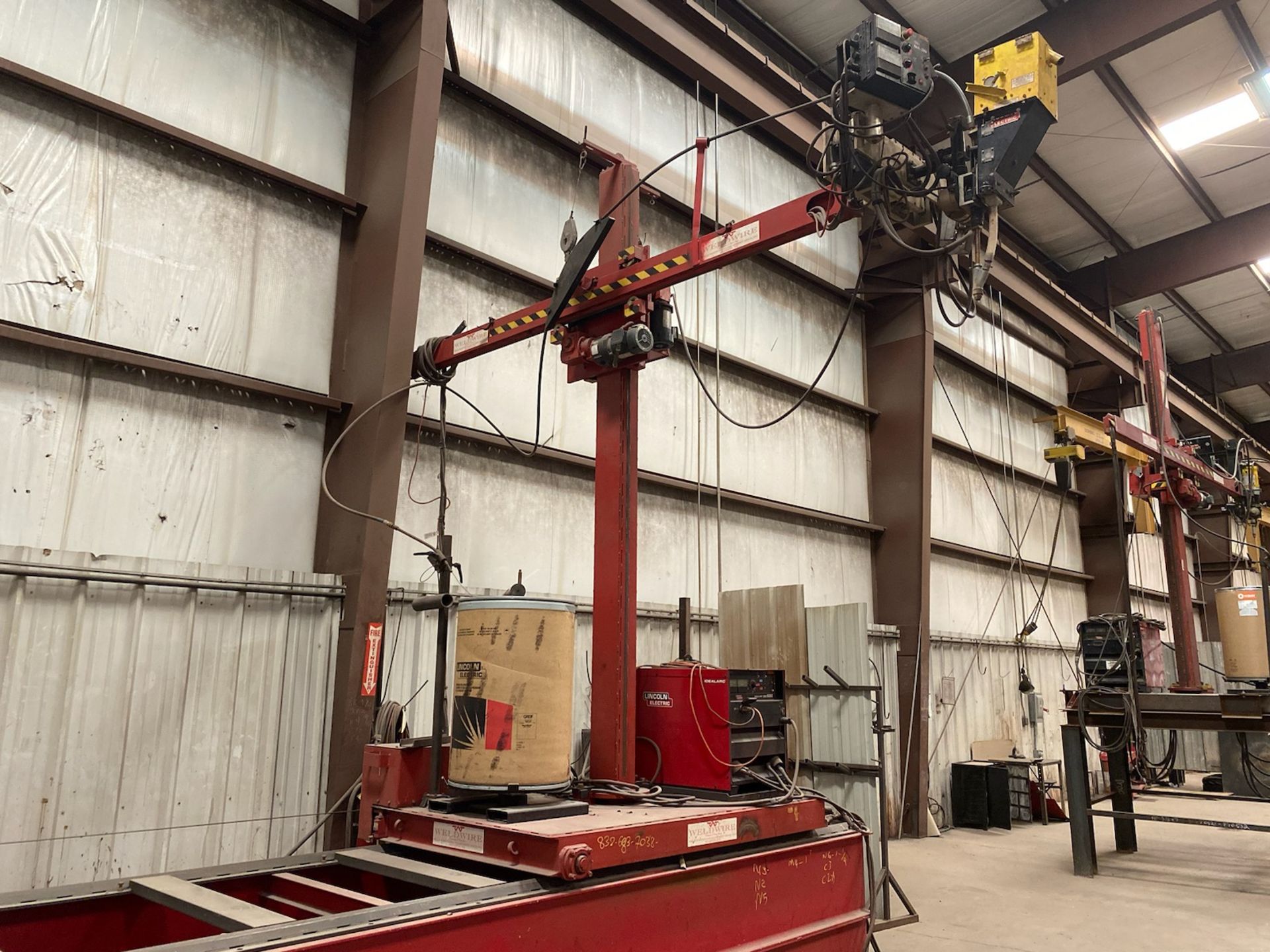 Weld-Wire Model WWM-88LD Welding Manipulator, S/N: 12789 (2012); with 127 in. Vertical Travel, 108 - Image 4 of 14