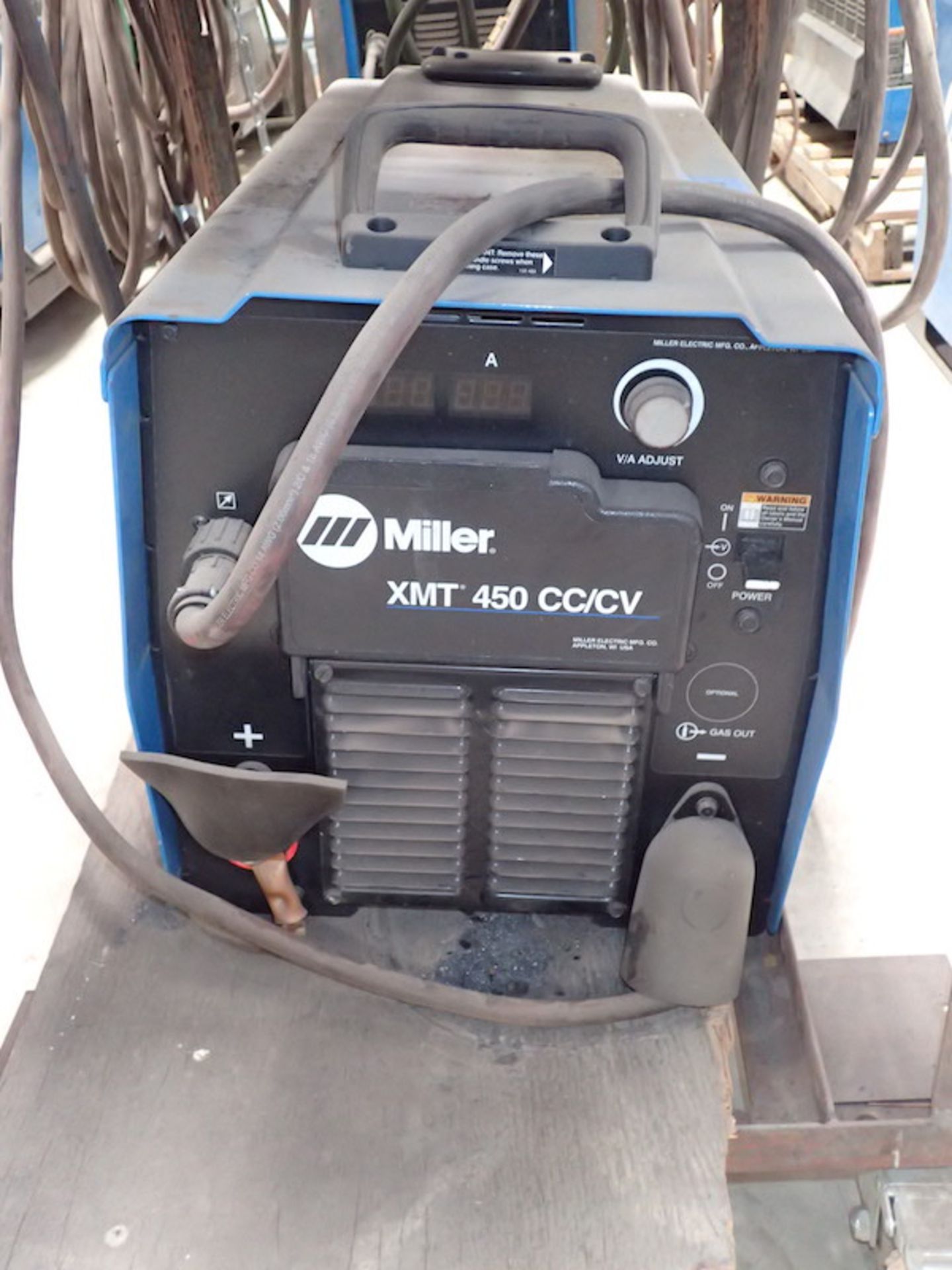 Miller 450-Amp Model XMT 450 CC/CV Multiprocess Welding Power Source, SN: NB152533U (2021); with - Image 4 of 9