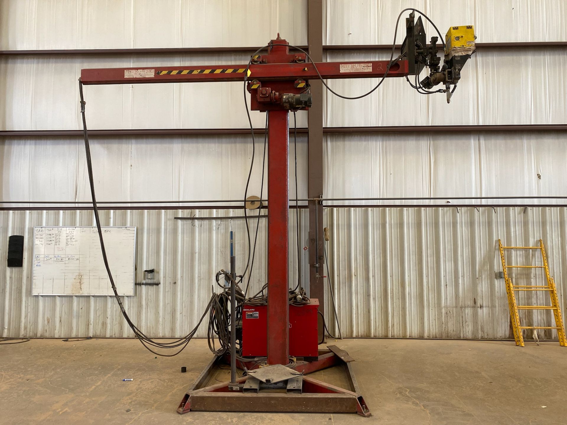 Weld-Wire Model WWM-88LD Welding Manipulator, S/N: 12789 (2012); with 127 in. Vertical Travel, 108 - Image 11 of 14