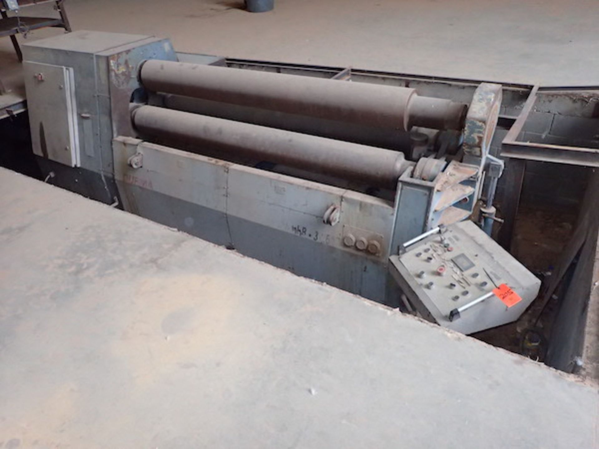 Durma 3-Roll 16-mm x 2,515-mm Model HRB-3-2515 Hydraulic Plate Bending Roll, S/N: 543009011 ( - Image 2 of 15