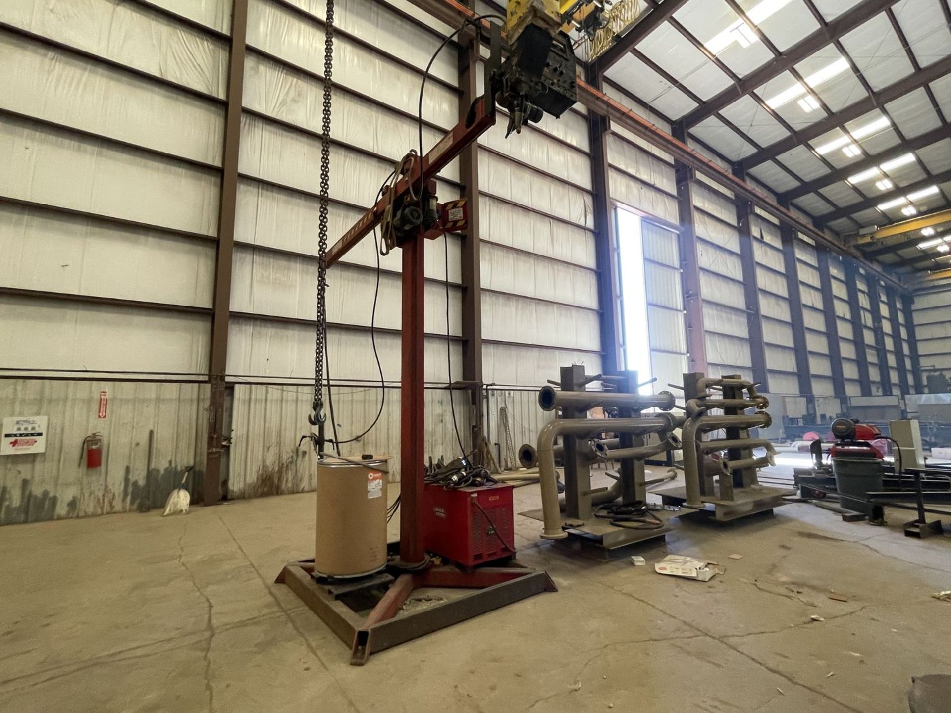Weld-Wire Model WWM-88LD Welding Manipulator, S/N: 12789 (2012); with 127 in. Vertical Travel, 108 - Image 8 of 14