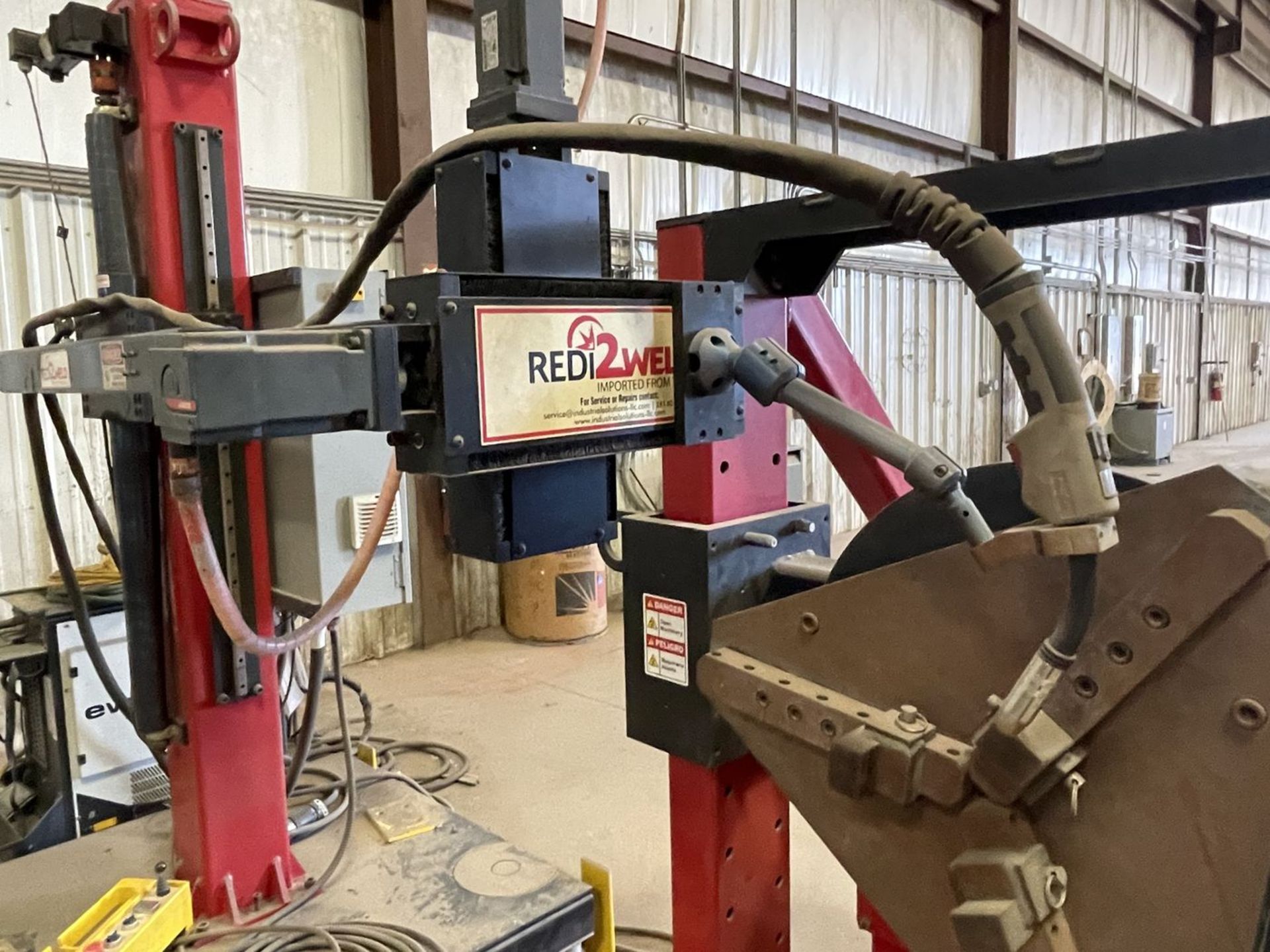 Redi 2 Weld Model R2W-2 Semi-Automated Tig/Mig Pipe Welding System; with 24 in. Headstock with 30 - Image 9 of 26