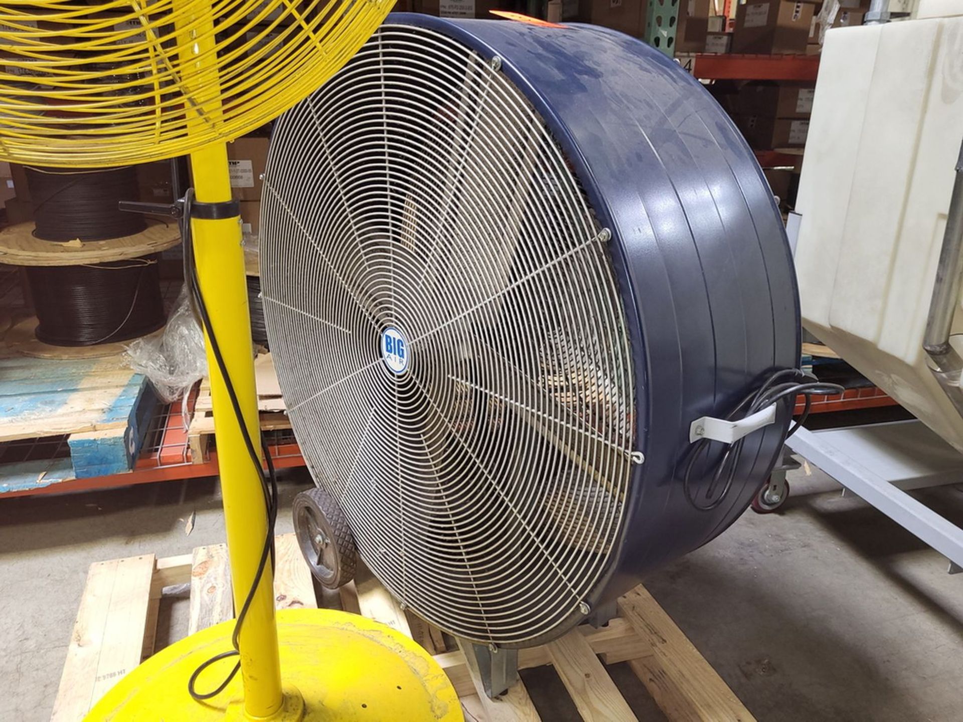 Lot - Shop Fans; to Include: (1) Big Air 42 in. Portable Air Circulator, and (1) Schaefer 30 in. - Image 2 of 3