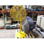 Lot - Shop Fans; to Include: (1) Big Air 42 in. Portable Air Circulator, and (1) Schaefer 30 in.