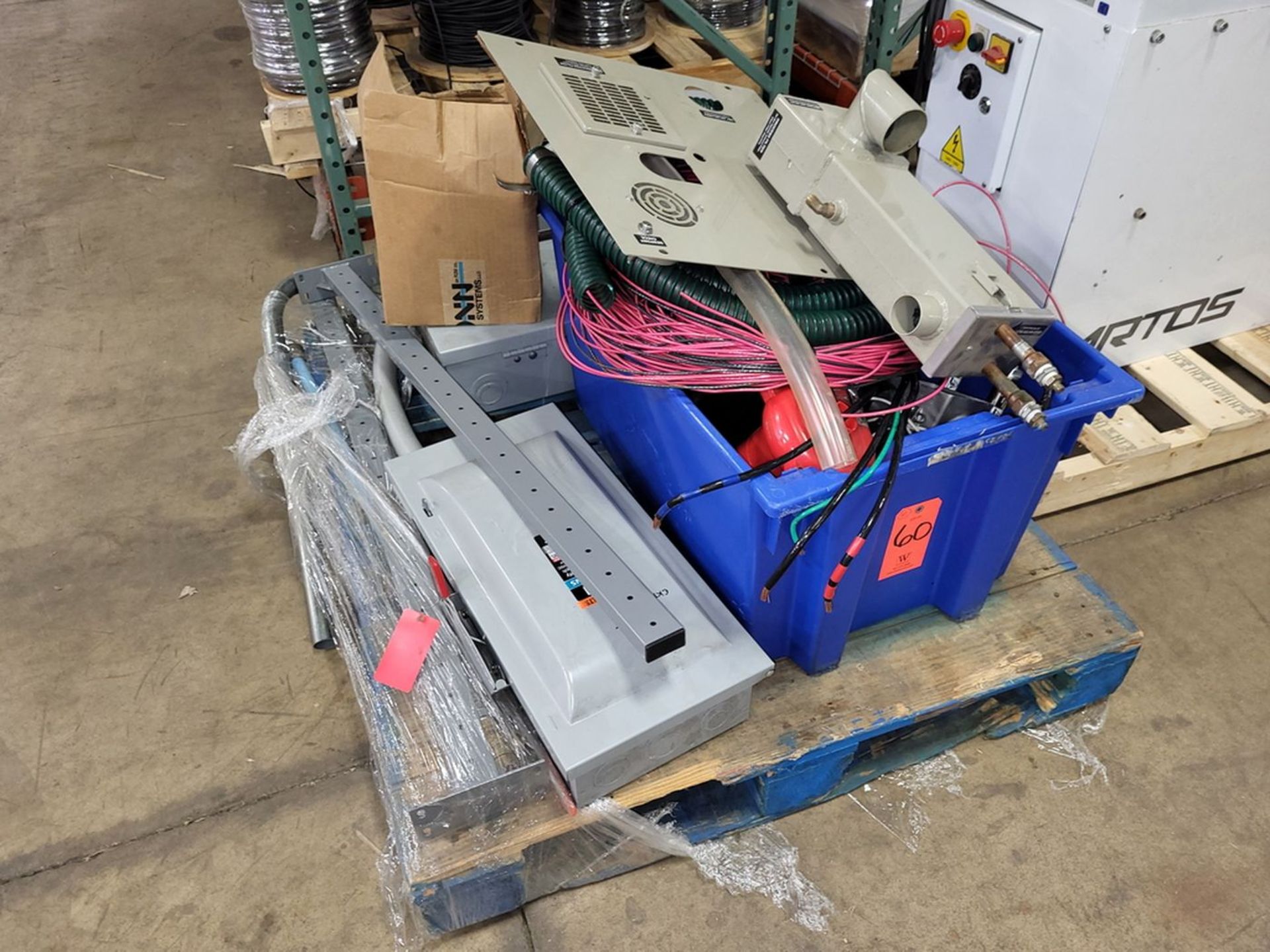 Lot - Assorted Electrical; to Include: (3) Siemens Switch Boxes and Misc. (All on (1) Pallet)