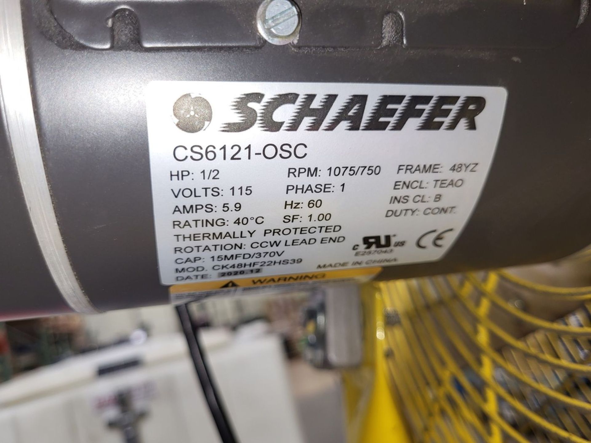 Lot - Shop Fans; to Include: (1) Big Air 42 in. Portable Air Circulator, and (1) Schaefer 30 in. - Image 3 of 3
