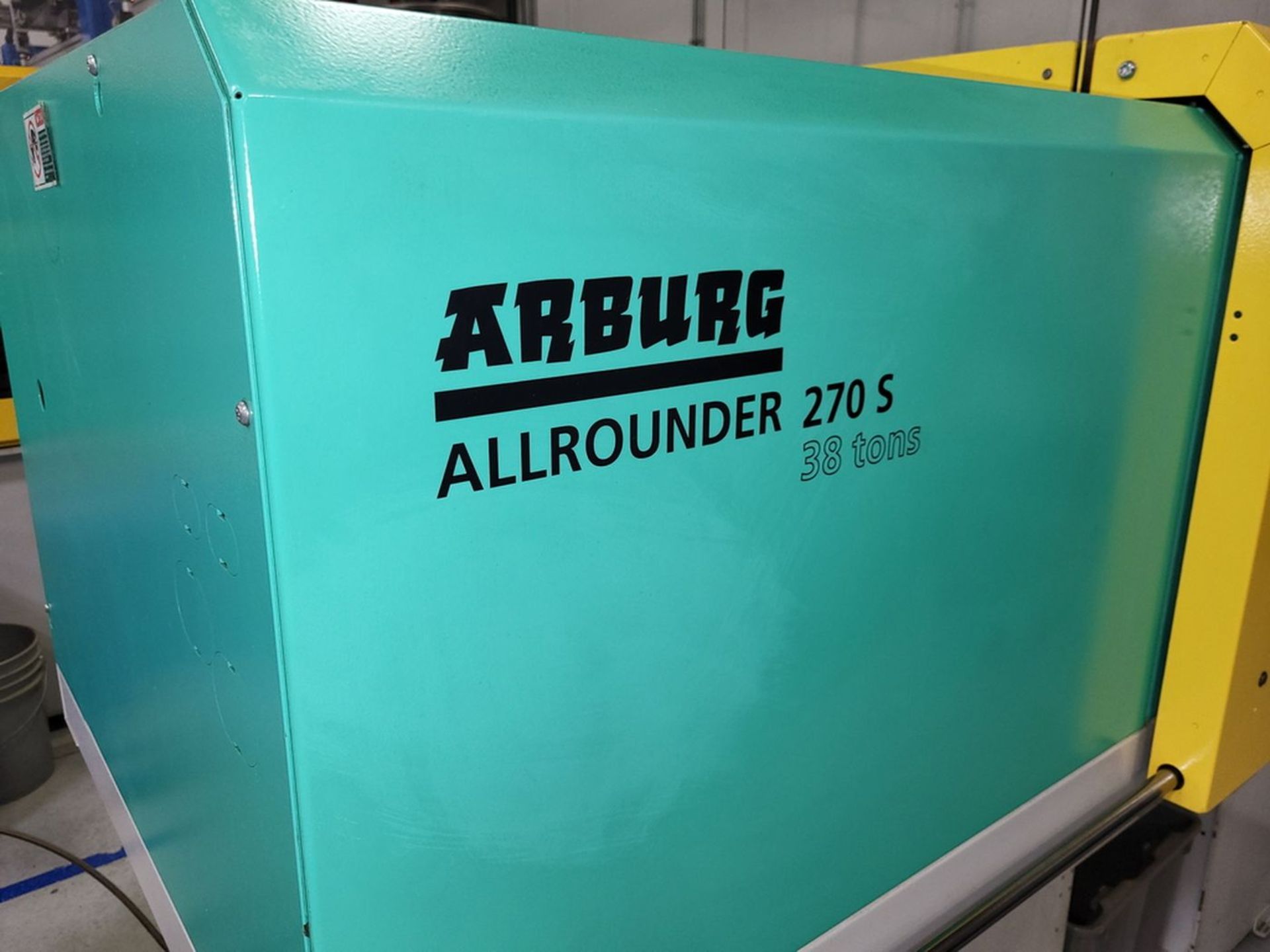Arburg 38-Ton Cap. Allrounder 270S 350-70 Hydraulic Injection Molding Machine, S/N: 218940 (2011); - Bild 15 aus 15