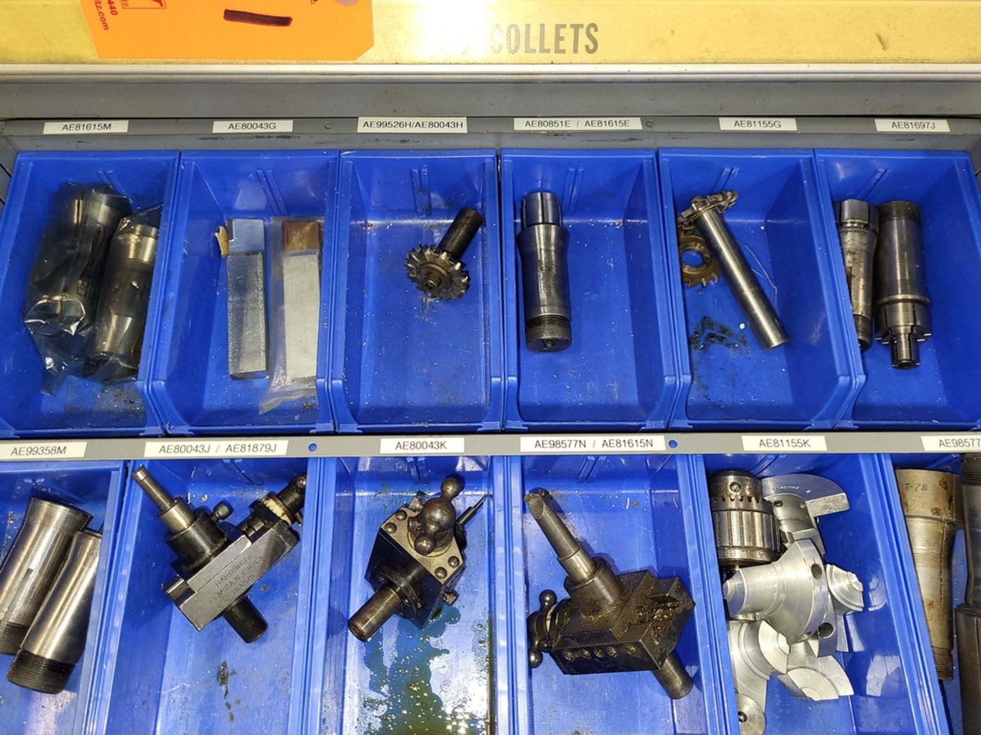 Lot - Lathe Machine Tooling; to Include: (72) Assorted Hardinge TF-37 Collets, (56) Assorted Flex - Image 4 of 7