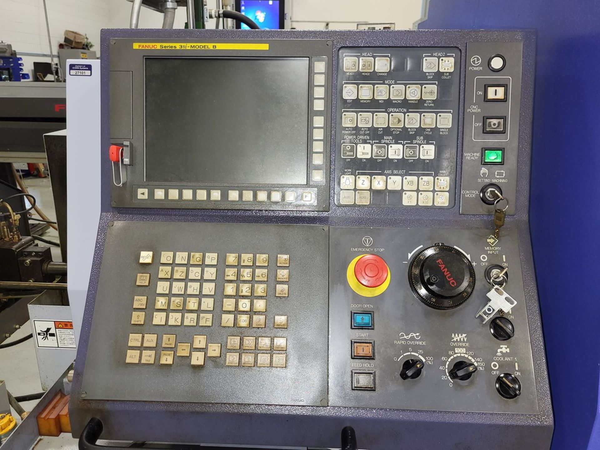 Star Micronics Model SR-20J Type C CNC Swiss-Type Automatic Lathe, S/N: 3487 (170) (2014); with - Image 4 of 15