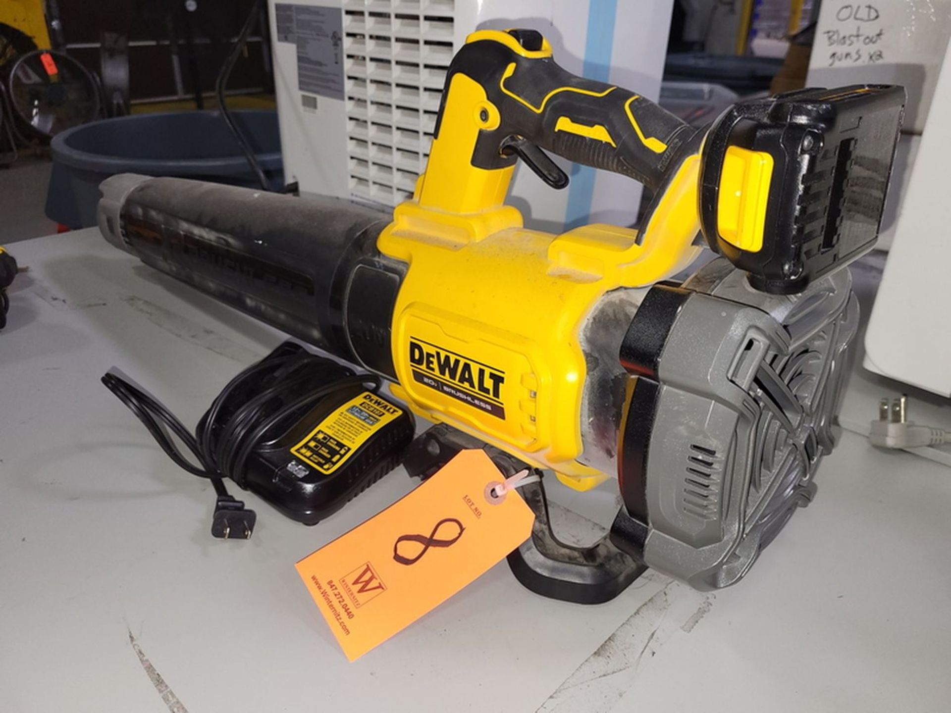 DeWalt 20-Volt Brushless Blower; Includes Battery & Charger - Image 2 of 2