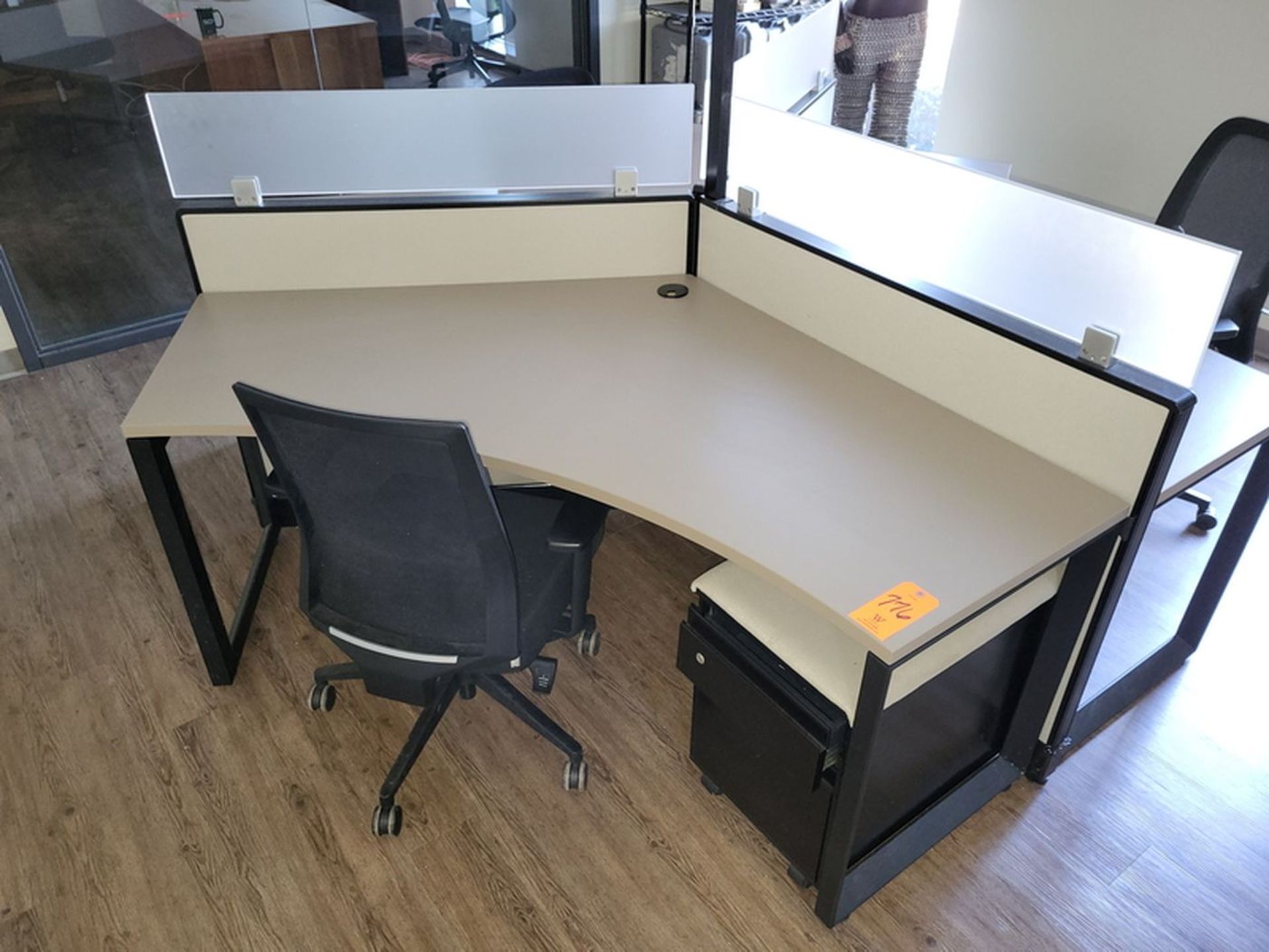 Training Room Desk Unit; and (3) Chairs