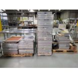 Lot - Assorted GSF Aluminum Screen Frames; on (3) Pallets