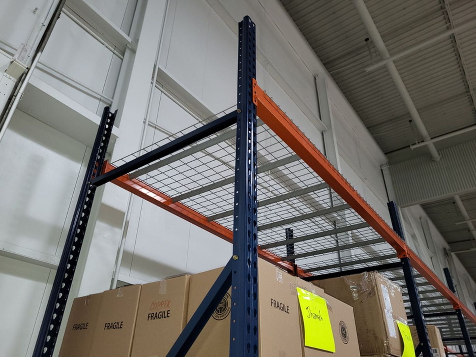 Lot - (15) Sections of Interlake Medium Duty Adjustable Pallet Racking; 8 ft. wide x 48 in. deep x - Image 2 of 3