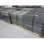 Lot - Steel Wire Pallet Rack Decking; (38) approx. per Pallet, on (3) Pallets