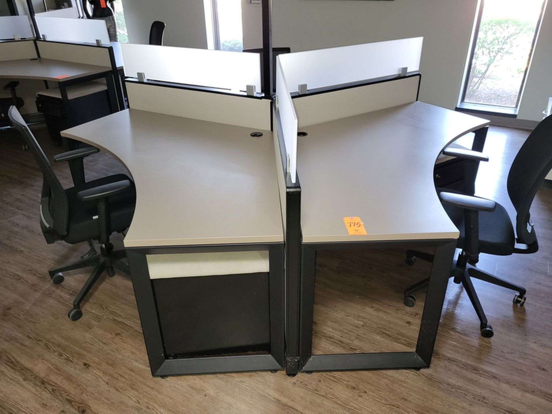 Training Room Desk Unit; and (3) Chairs