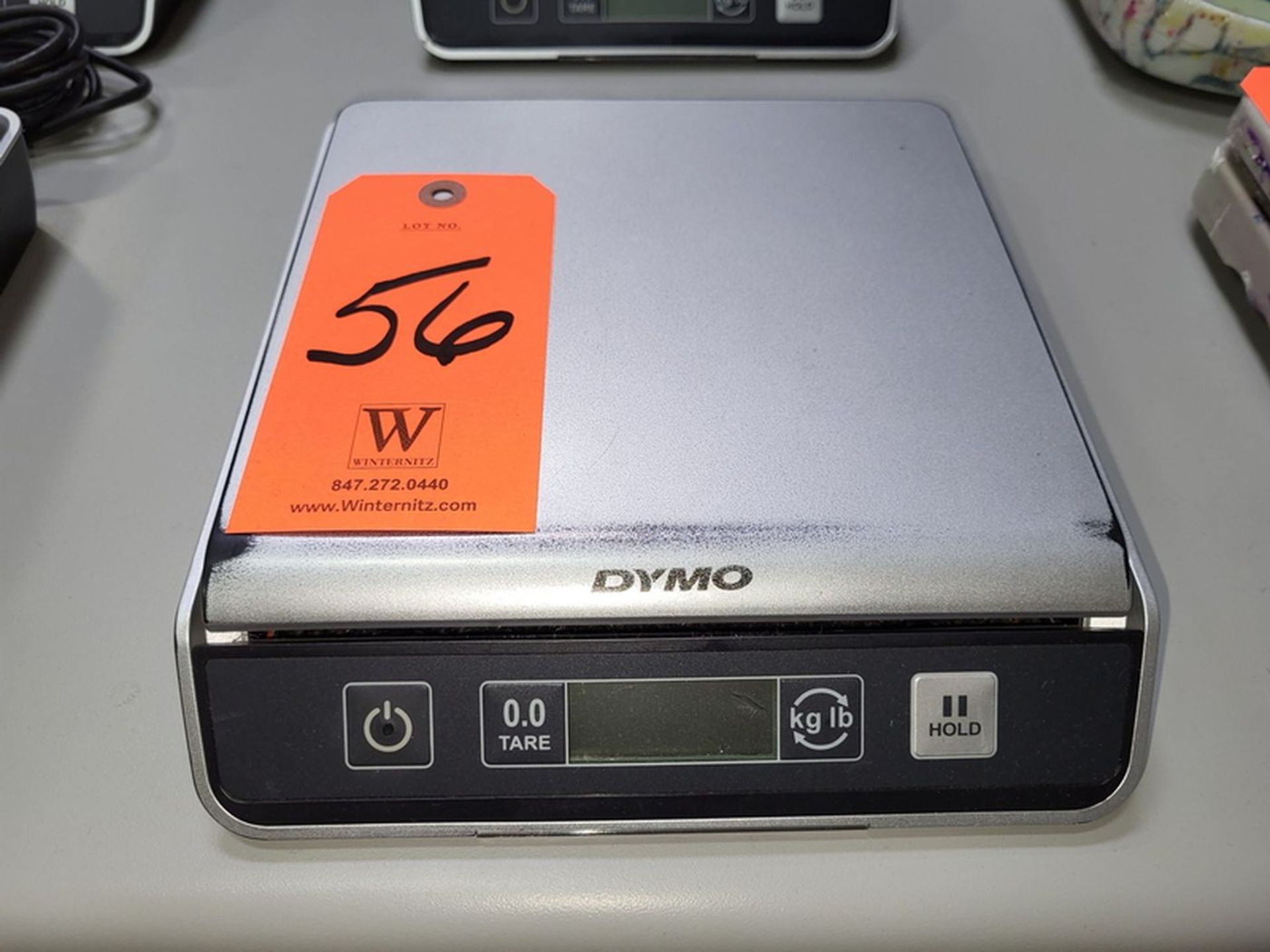 Dymo 25 lb. Cap. Model M25-US Bench-Top Digital Scale; Battery Operated