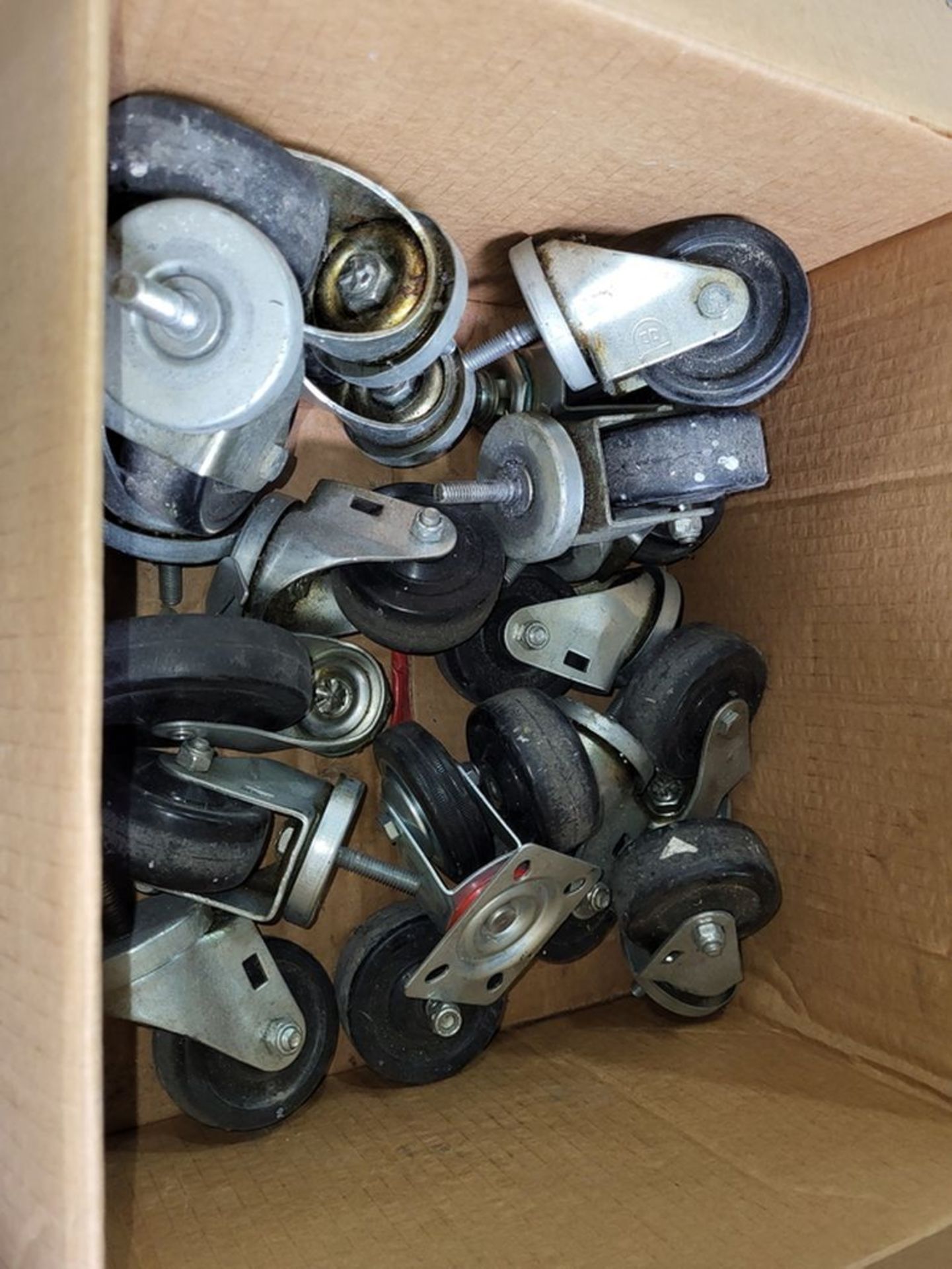 Lot - Assorted Shop Equipment Spares, to Include: (20) Unused Casters, (16) Used Casters, (2) - Image 4 of 12