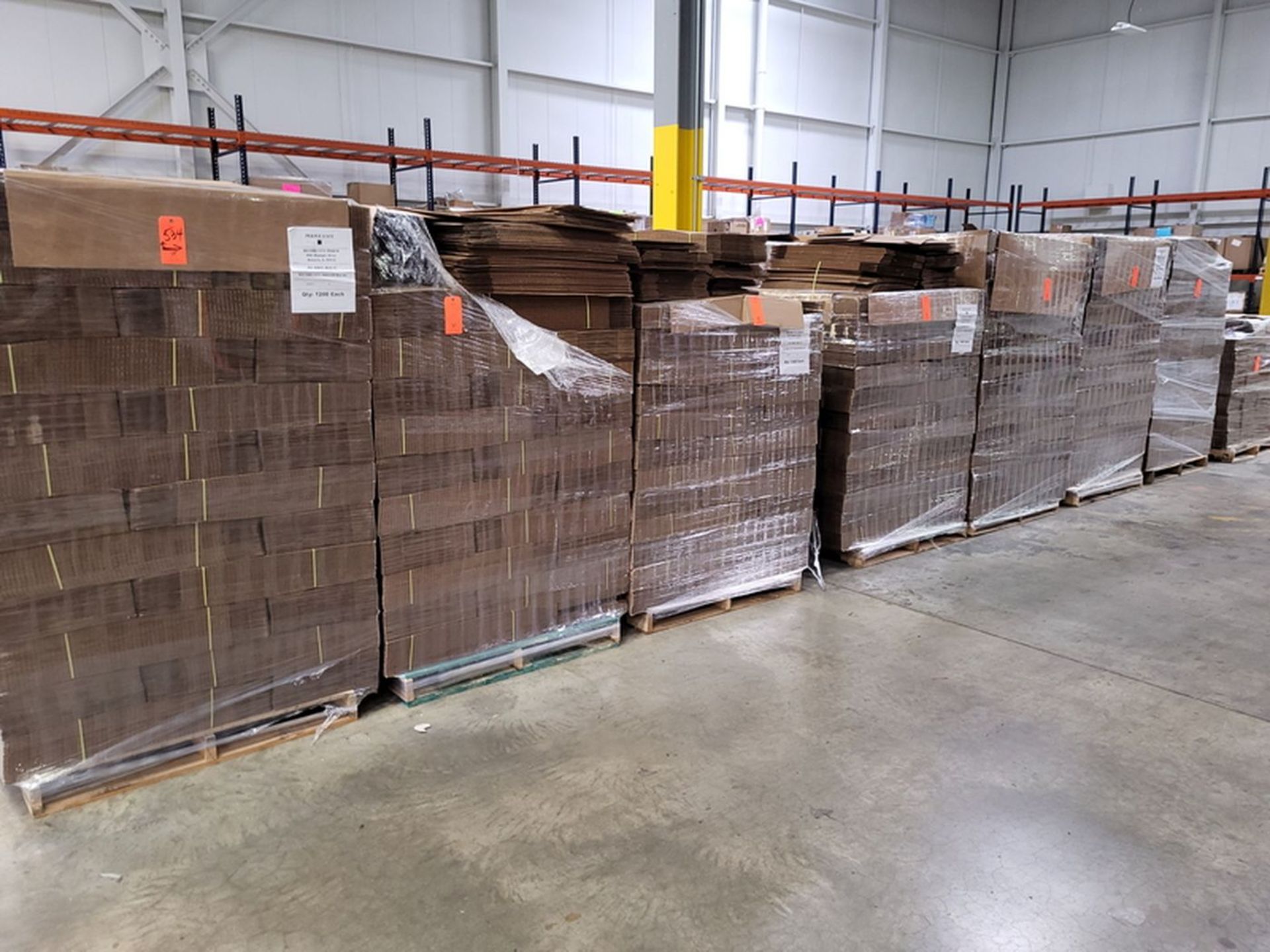 Lot - Assorted Corrugated Boxes; SCP Name, on (24) Pallets - Image 5 of 5