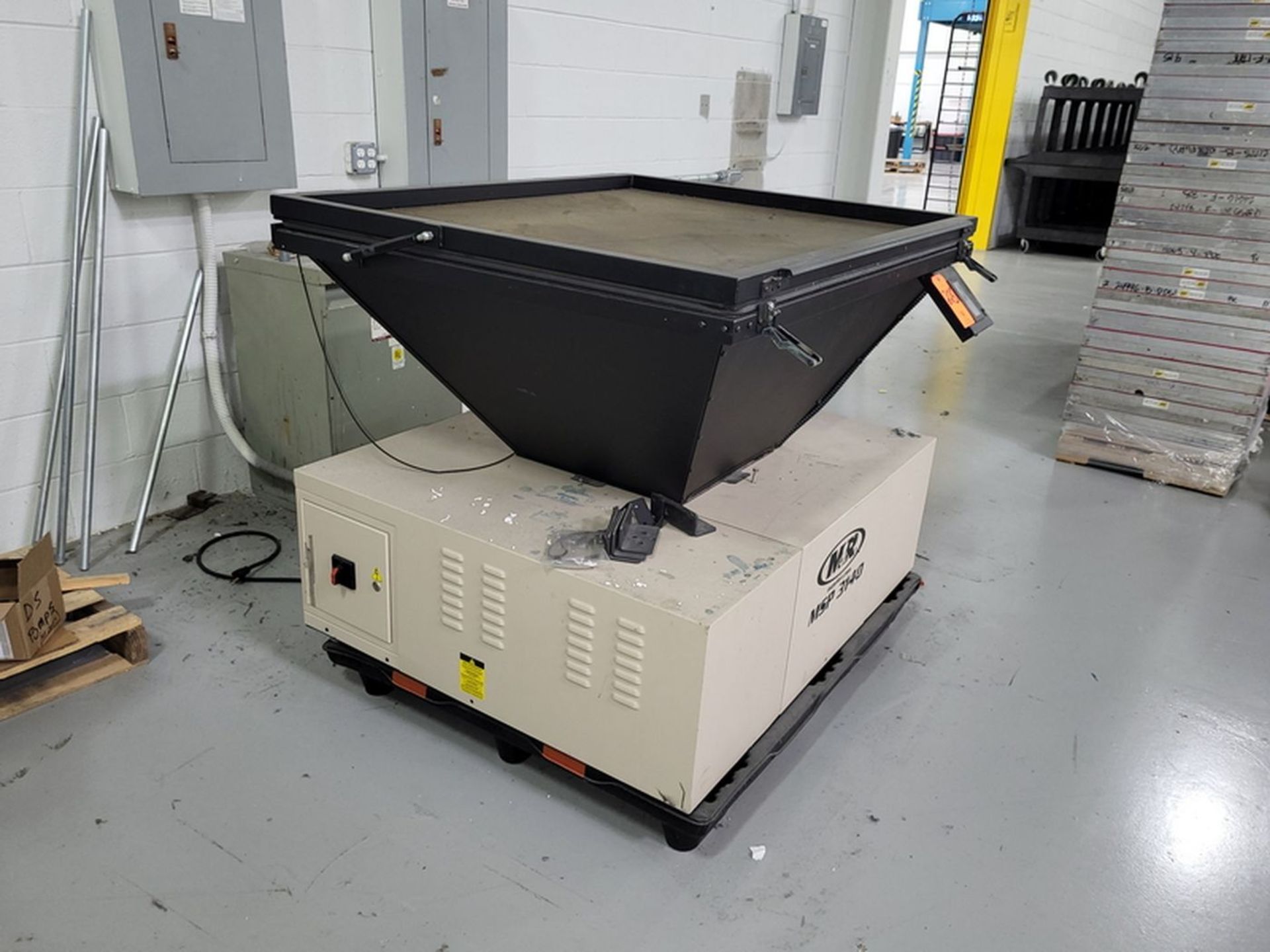 M & R Model MSP314011160 UV Screen Exposure System, S/N: 353621288M (2018); 31 in. x 40 in. Max. - Image 2 of 3