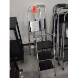 Lot - (3) Assorted Step Ladders;