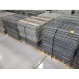 Lot - Steel Wire Pallet Rack Decking; (38) approx. per Pallet, on (3) Pallets
