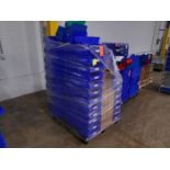 Lot - Assorted Plastic Tote Bins; on (1) Pallet