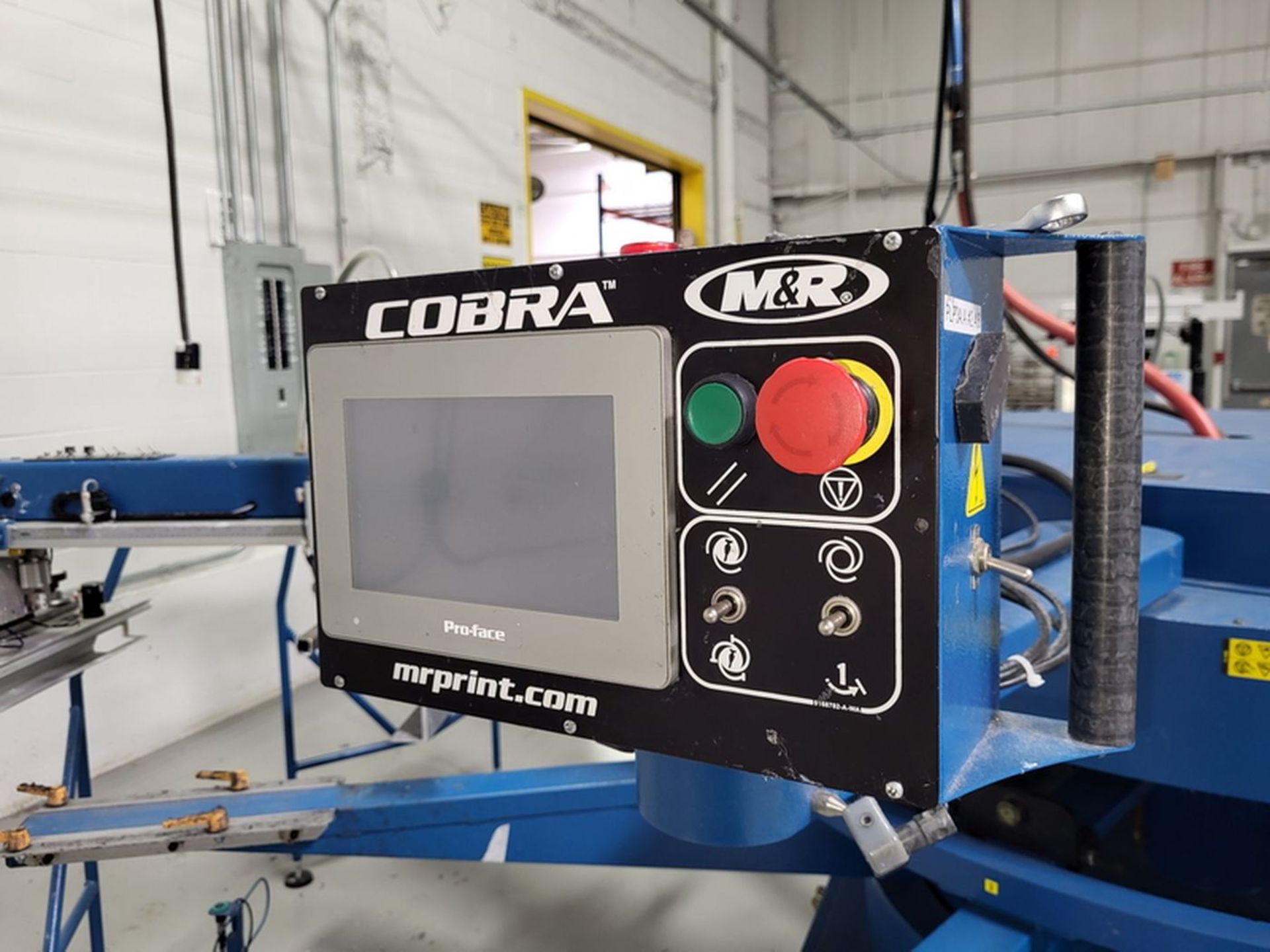 M & R Cobra 5050 10-Station 8-Color Model COB505010082036A Automatic Screen Printing Press, S/N: - Image 3 of 5