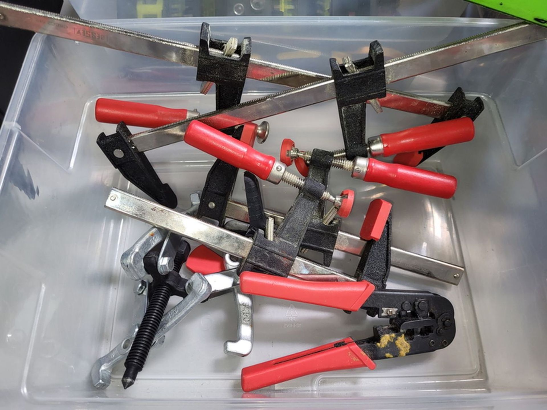 Lot - Assorted Hand Tools; in (9) Plastic Totes - Image 4 of 12