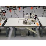 Juki 6800 Series Class BE6-40H Model MO-6814S 4-Thread/2-Needle Overlock Industrial Serger, S/N: