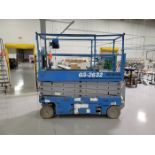 Genie 500 lb. Cap. Model GS-2632 Motorized Aerial Platform Lift, S/N: GS3212A-98412 (2012); (I.C. #: