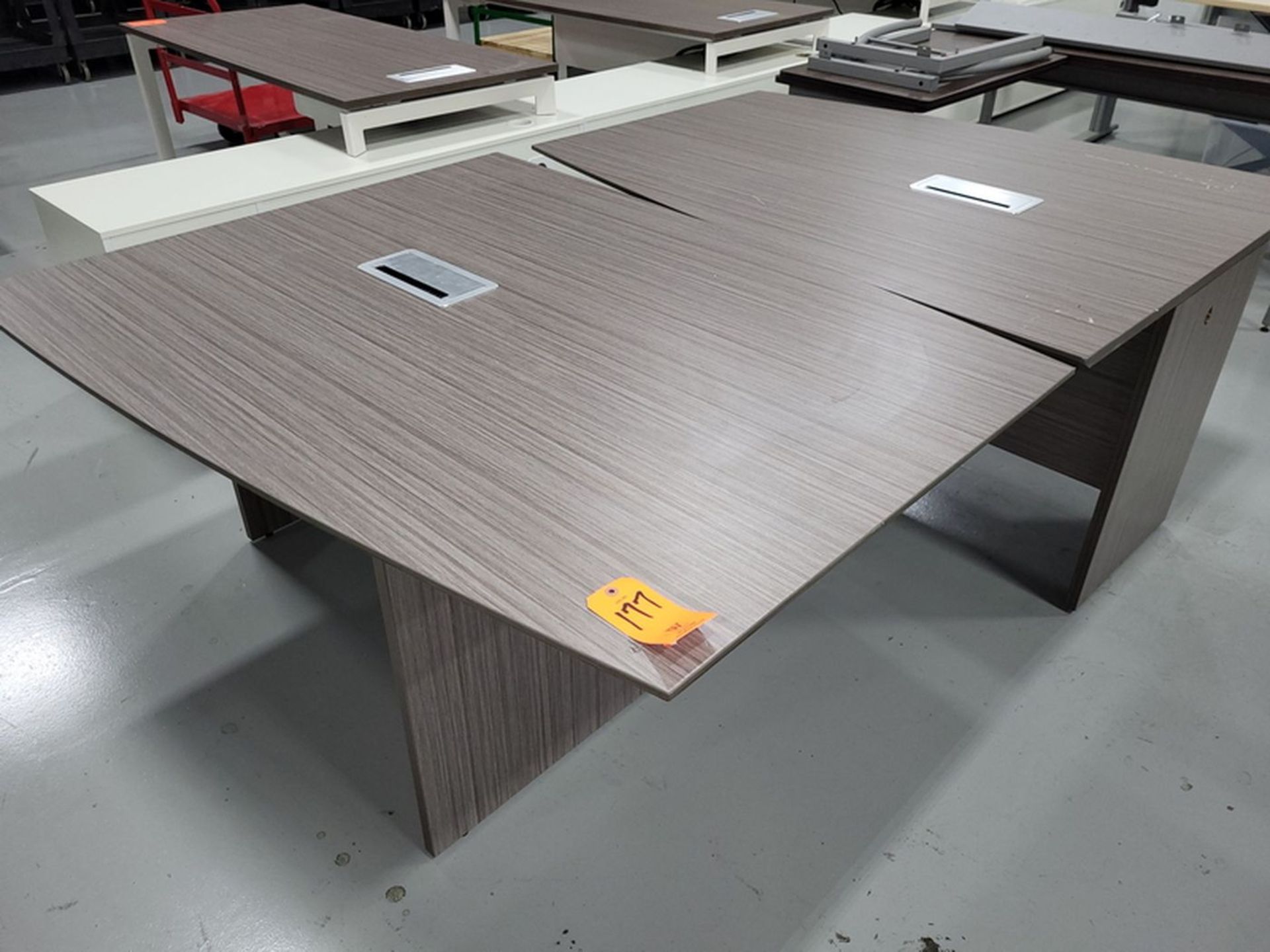 Formica Conference Table, 10 ft. x 47 in. wide (2-Pieces)