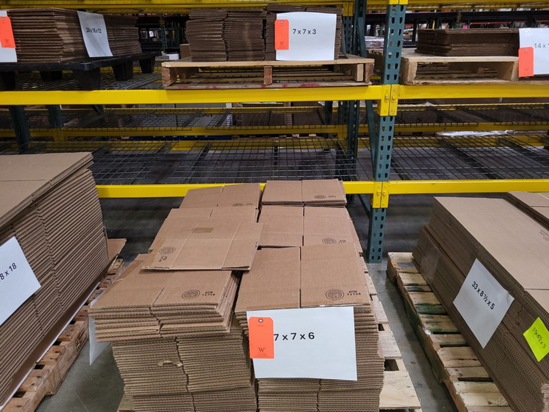 Lot - Assorted Corrugated Boxes; No Name, on (24) Pallets - Image 14 of 17