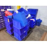 Lot - Assorted Plastic Bin; on (3) Pallets