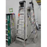Werner 8 ft. Professional Aluminum Ladder; 300 lb. Cap.