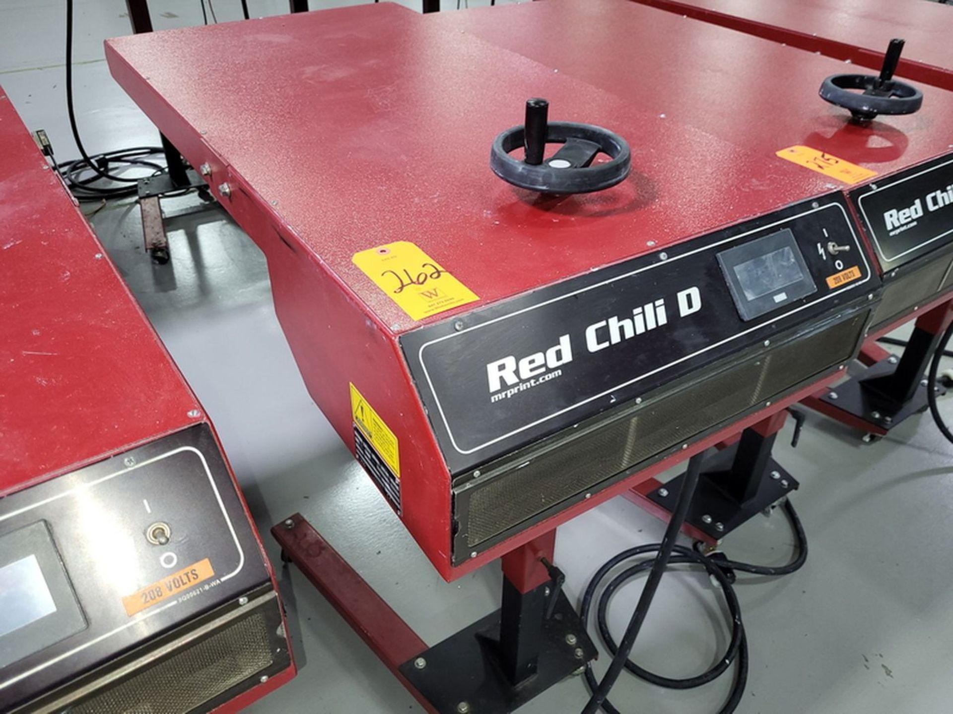 M & R Red Chili D Model REDD20242036A Freestanding Portable Quartz Flash Cure Unit, S/N: