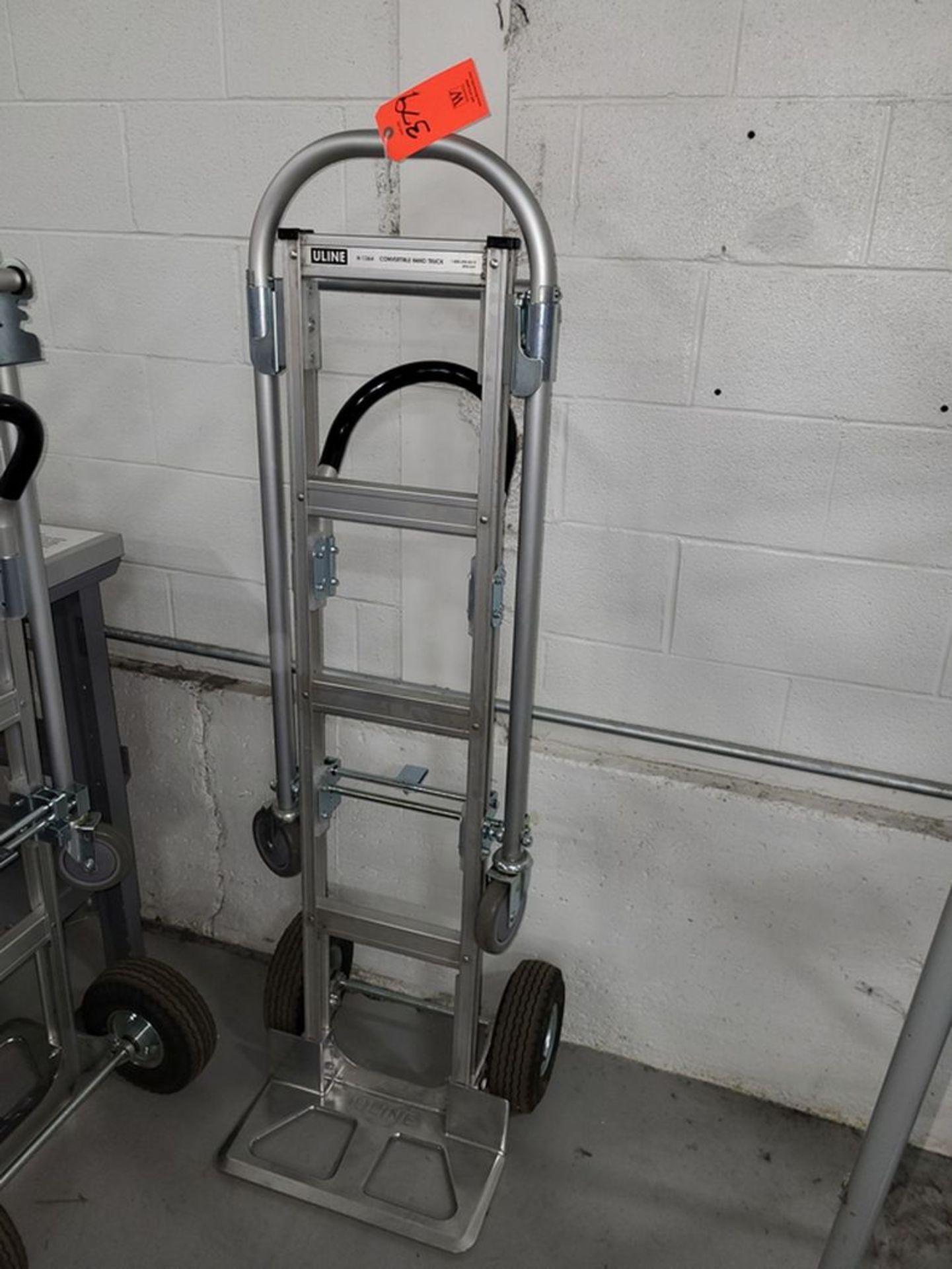 Uline Model H-1364 Convertible Hand Truck; 500 lb. Hand Truck/800 lb. Platform Load Capacities,