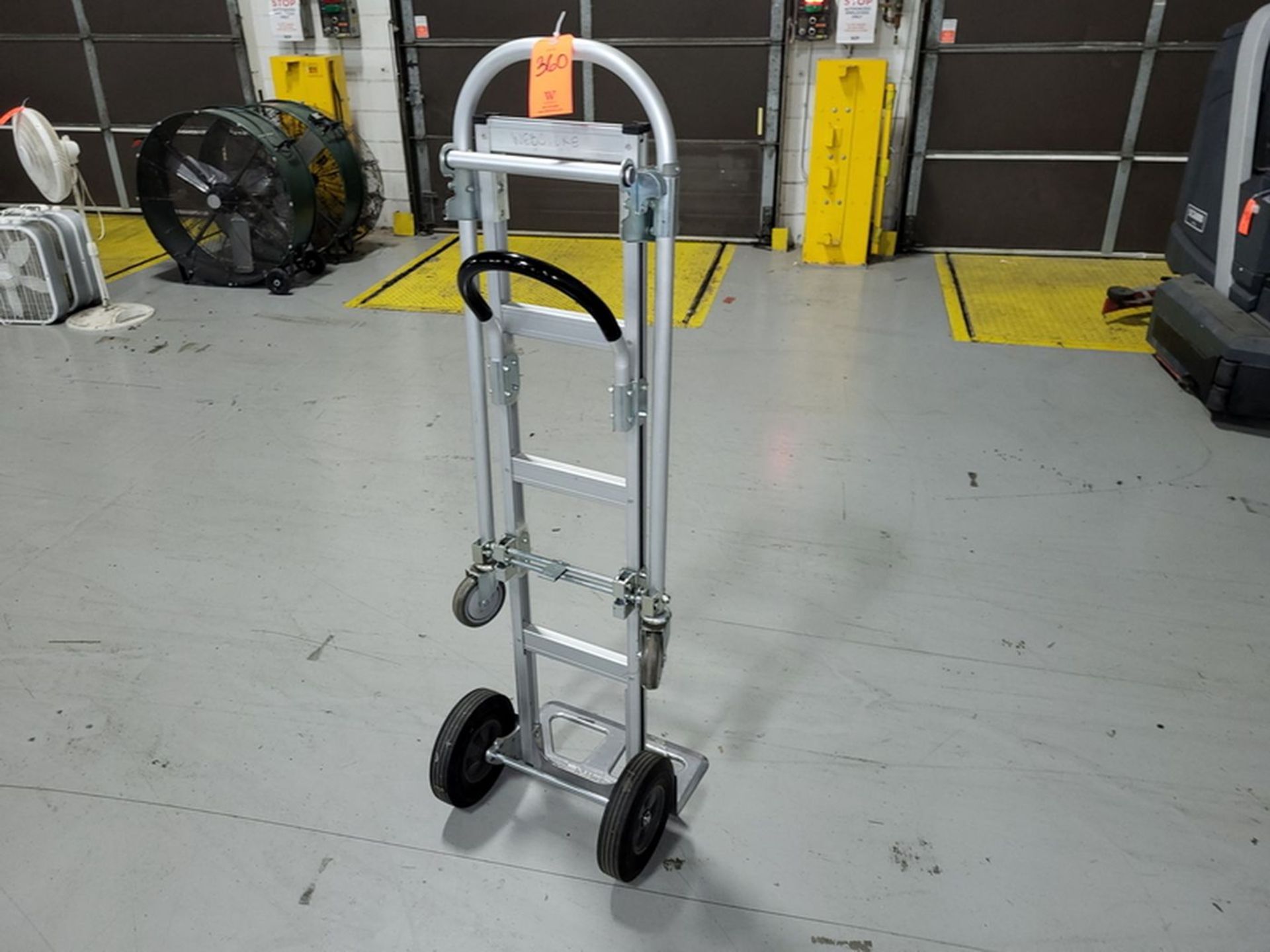 Uline Model H-1363 Convertible Hand Truck; 500 lb. Hand Truck/800 lb. Platform Load Capacities, - Image 2 of 2