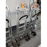 Uline Model H-1364 Convertible Hand Truck; 500 lb. Hand Truck/800 lb. Platform Load Capacities,