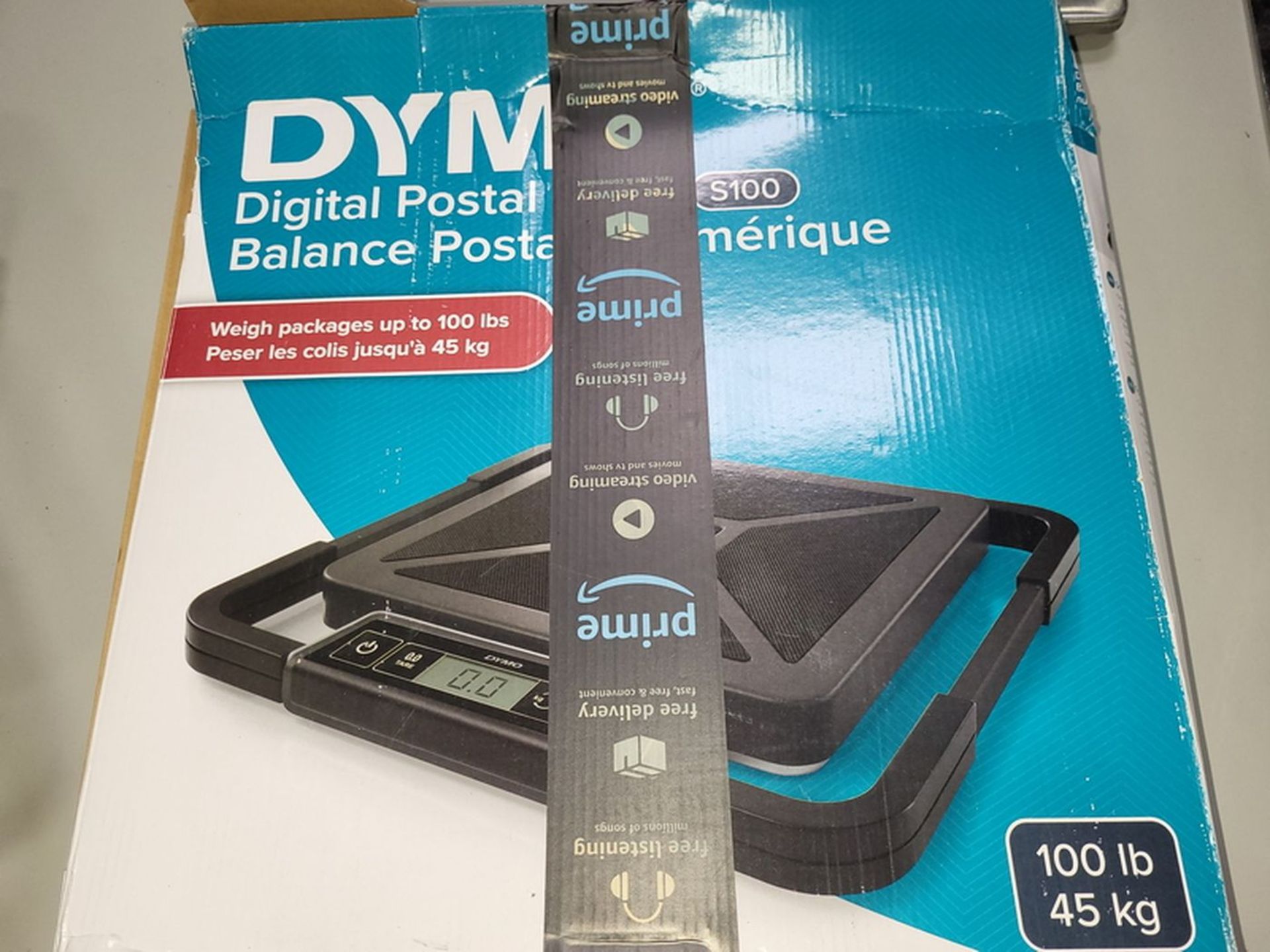 Dymo 100 lb. Cap. Bench-Top Digital Postal Scale; USB Connection (Unused with Box) - Image 2 of 3