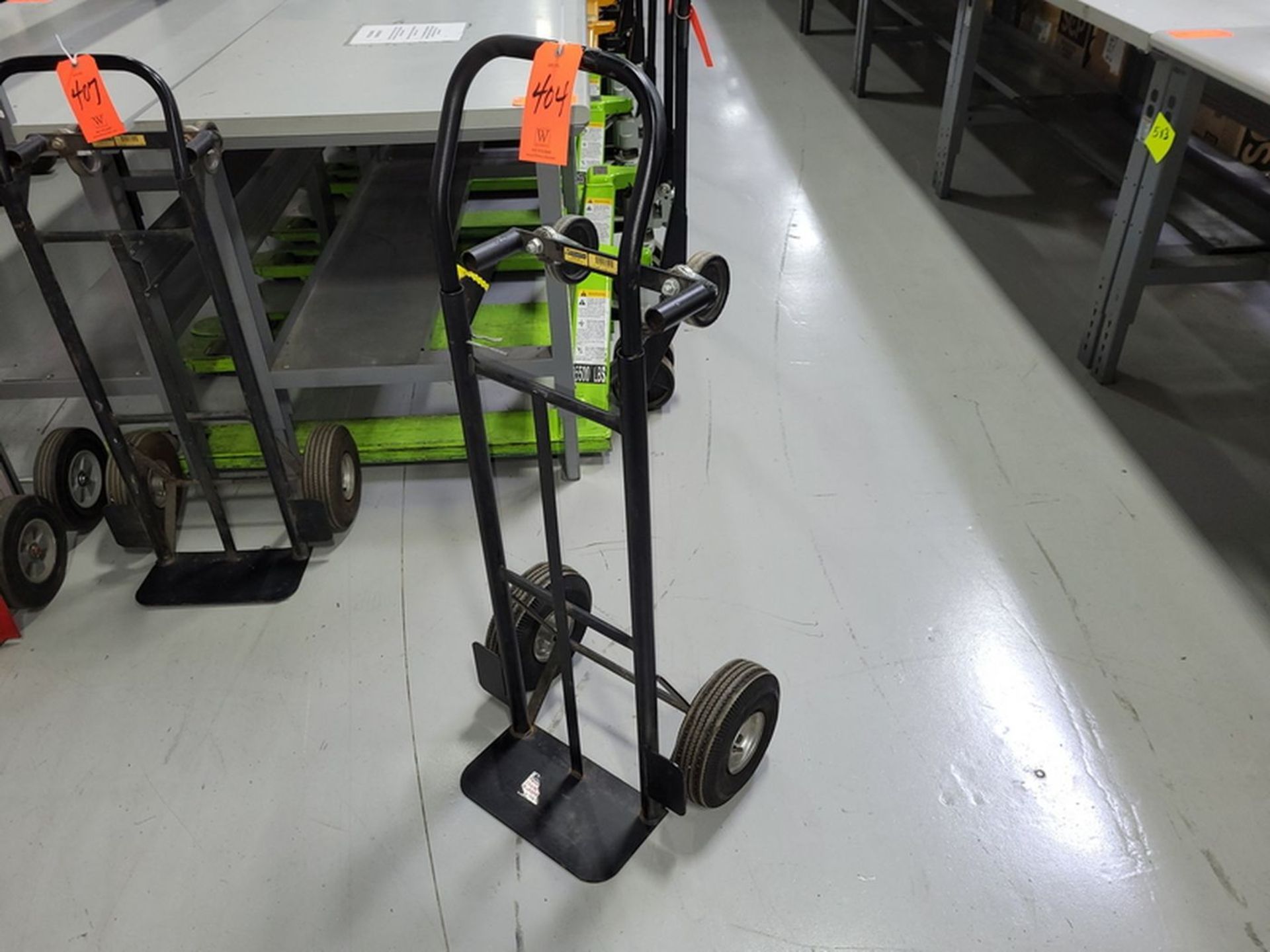 Milwaukee Convertible Hand Truck; Pneumatic Wheels