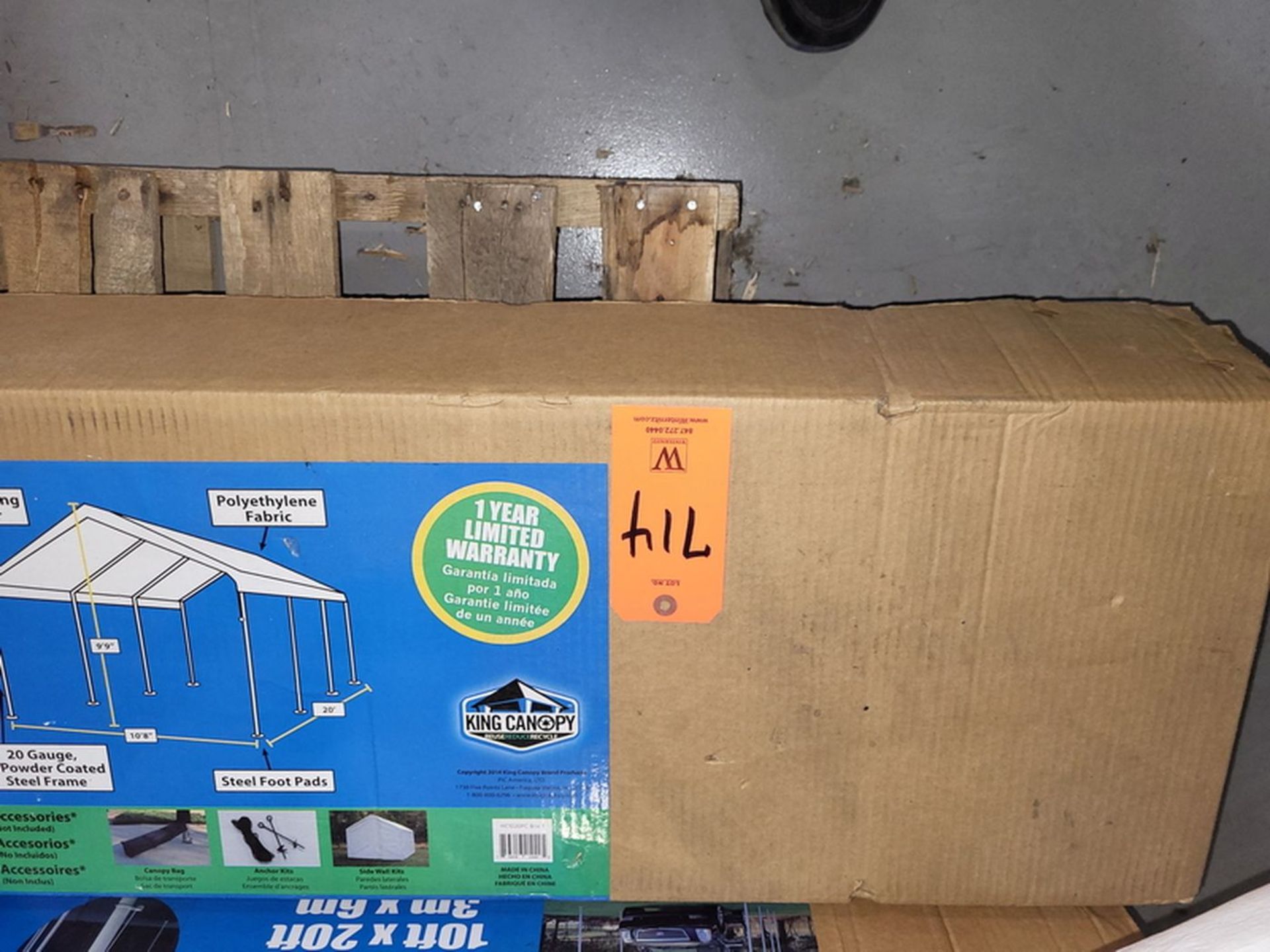 Lot - (2) Hercules 10 ft. x 20 ft. Heavy-Duty Canopy; in (2) Boxes - Image 2 of 2